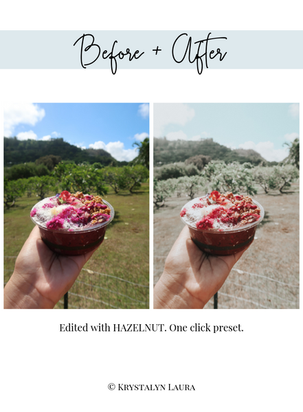A Cuppa Presets: HAZELNUT