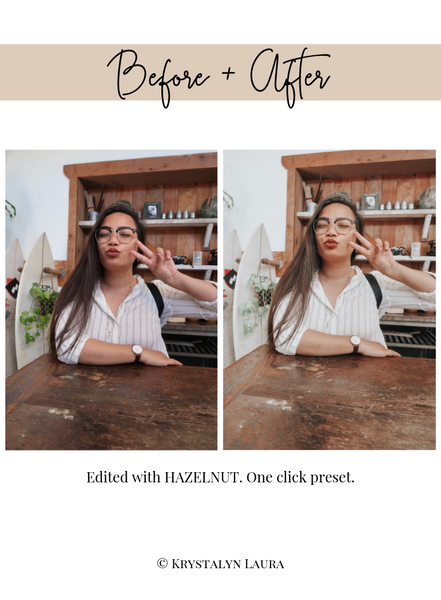 A Cuppa Presets: HAZELNUT