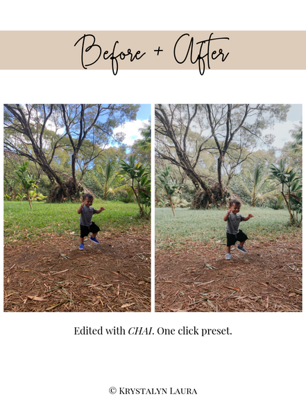 A Cuppa Presets: CHAI