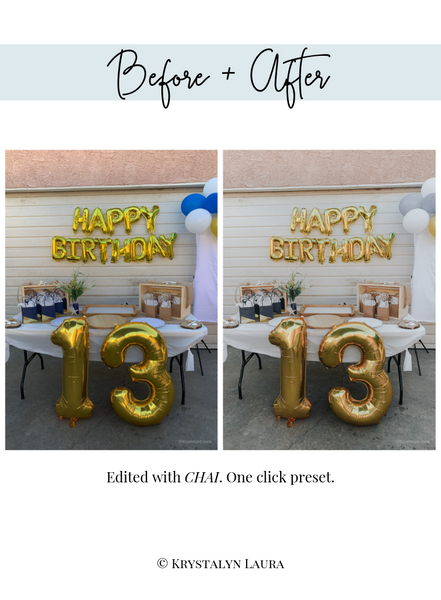 A Cuppa Presets: CHAI