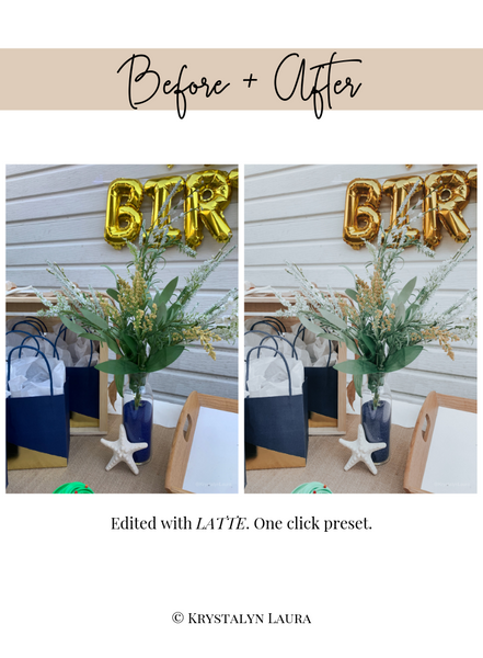A Cuppa Presets: LATTE