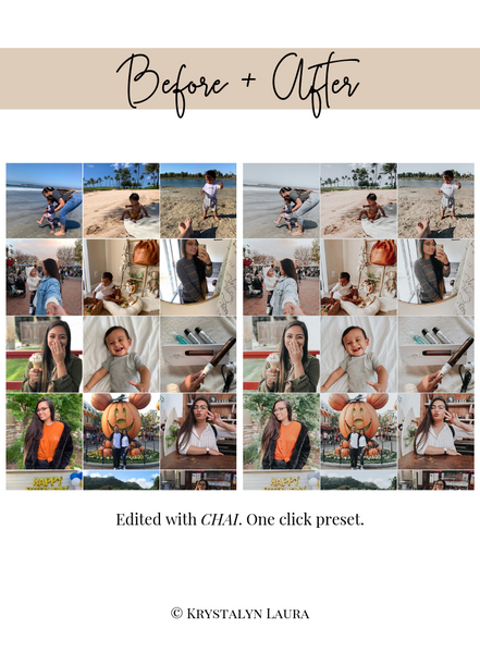 A Cuppa Presets: CHAI