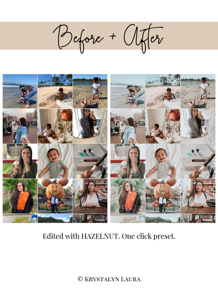 A Cuppa Presets: HAZELNUT