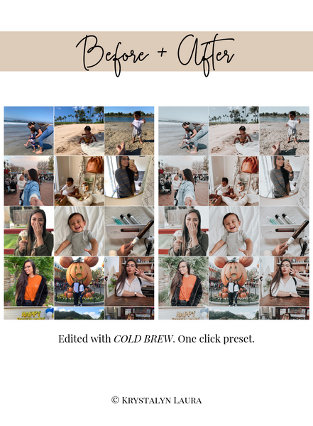 A Cuppa Presets: COLD BREW