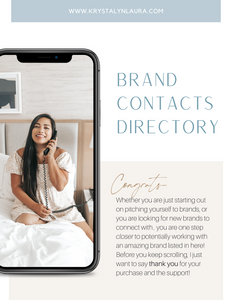 Brand Contacts Directory