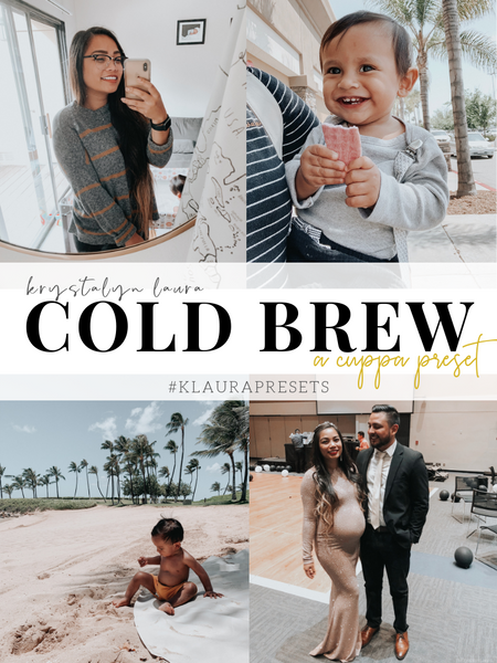 A Cuppa Presets: COLD BREW