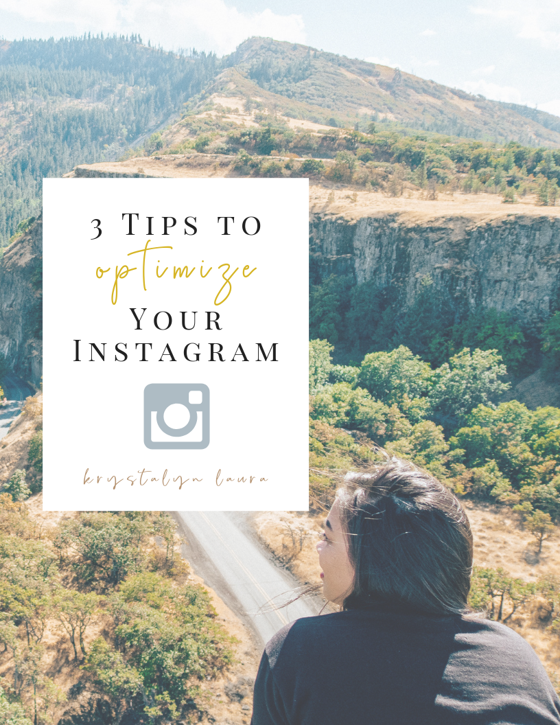 3 Tips To Optimize Your Instagram